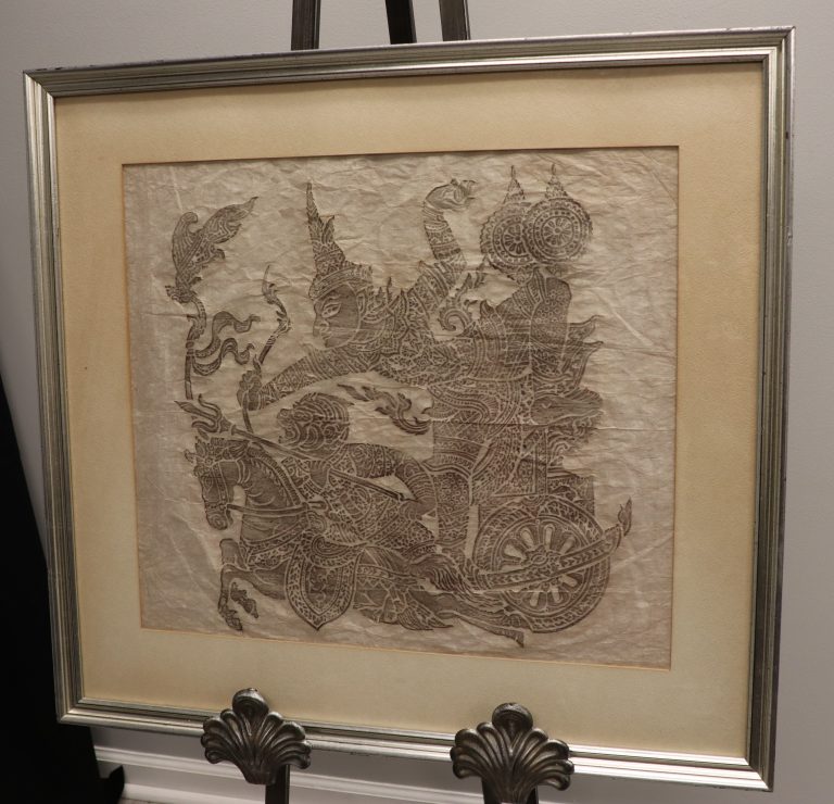 Thai Rice Paper Rubbings (set of 2)