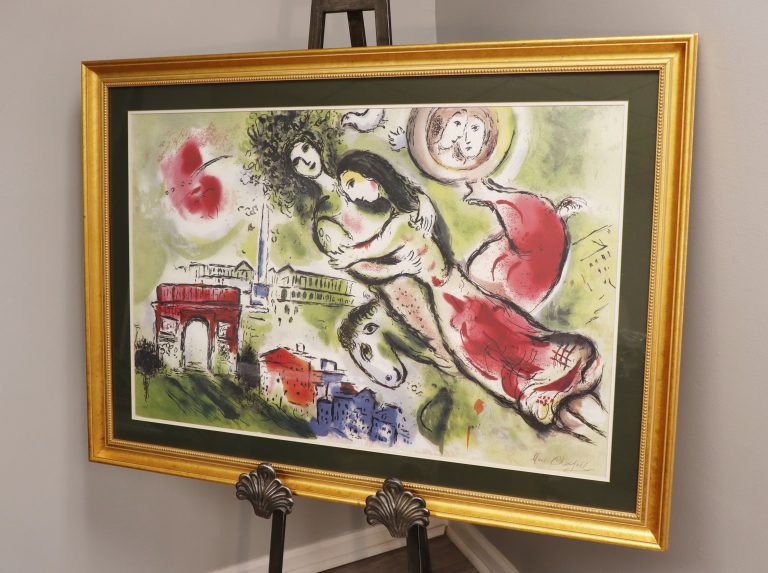 Signed Chagall Print